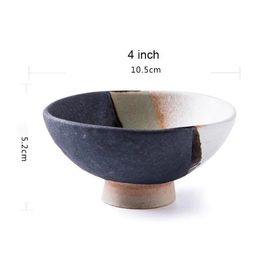 Japanese Style Frosted Ceramic Bowl for Dining