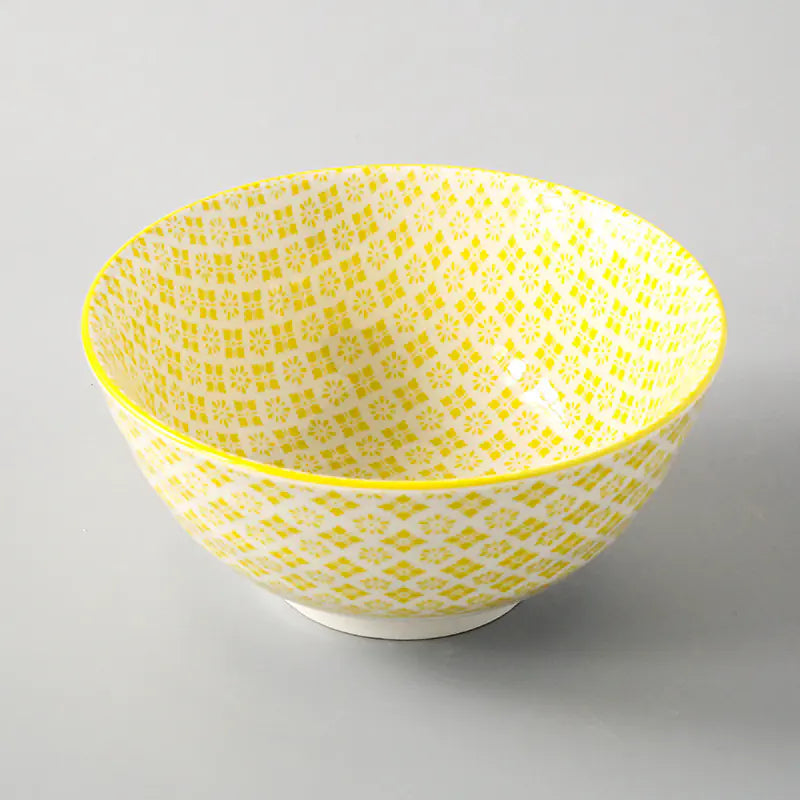 Japanese Style 8-Inch Ceramic Ramen Soup Bowl