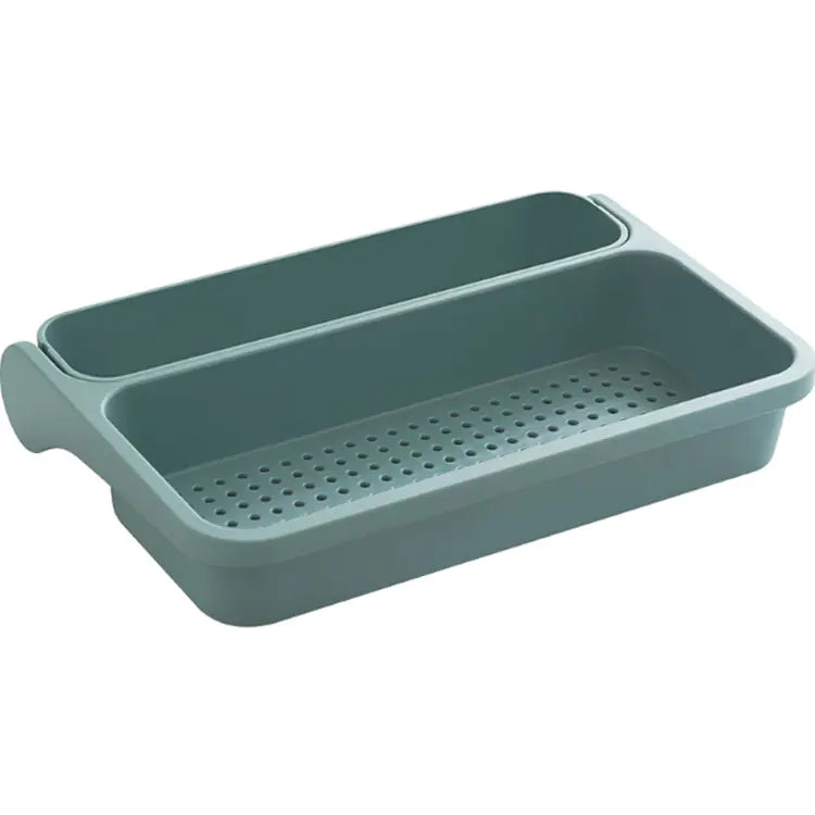 Kitchen No-Drill Collapsible Drain Rack for Vegetables