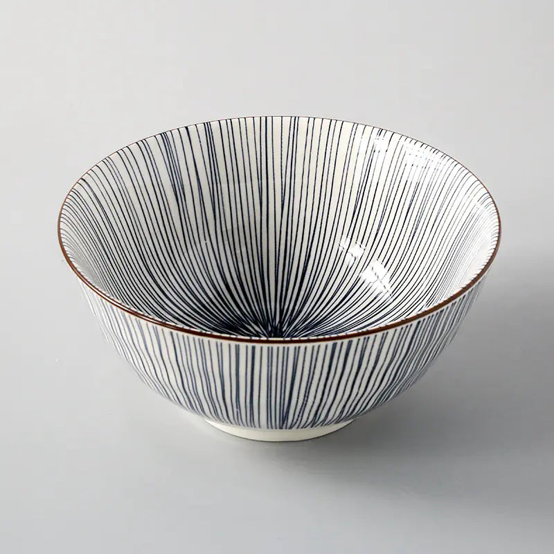 Japanese Style 8-Inch Ceramic Ramen Soup Bowl