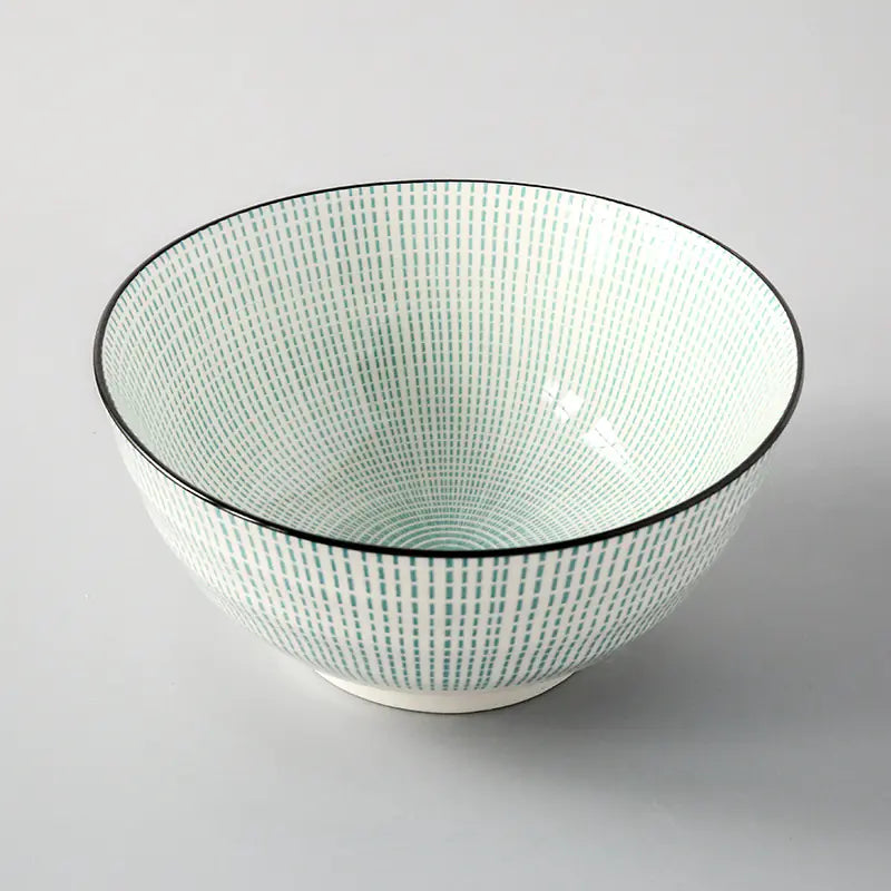 Japanese Style 8-Inch Ceramic Ramen Soup Bowl